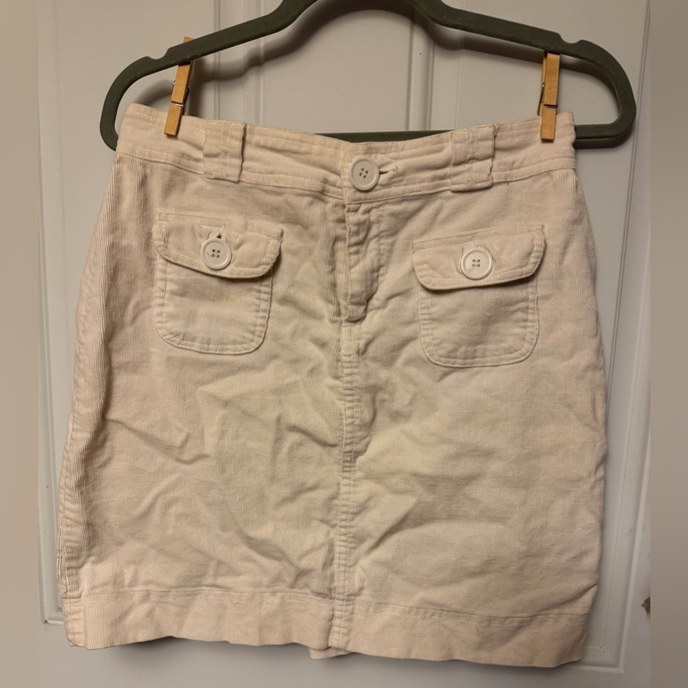 Oboe Corduroy skirt - cream color - size M